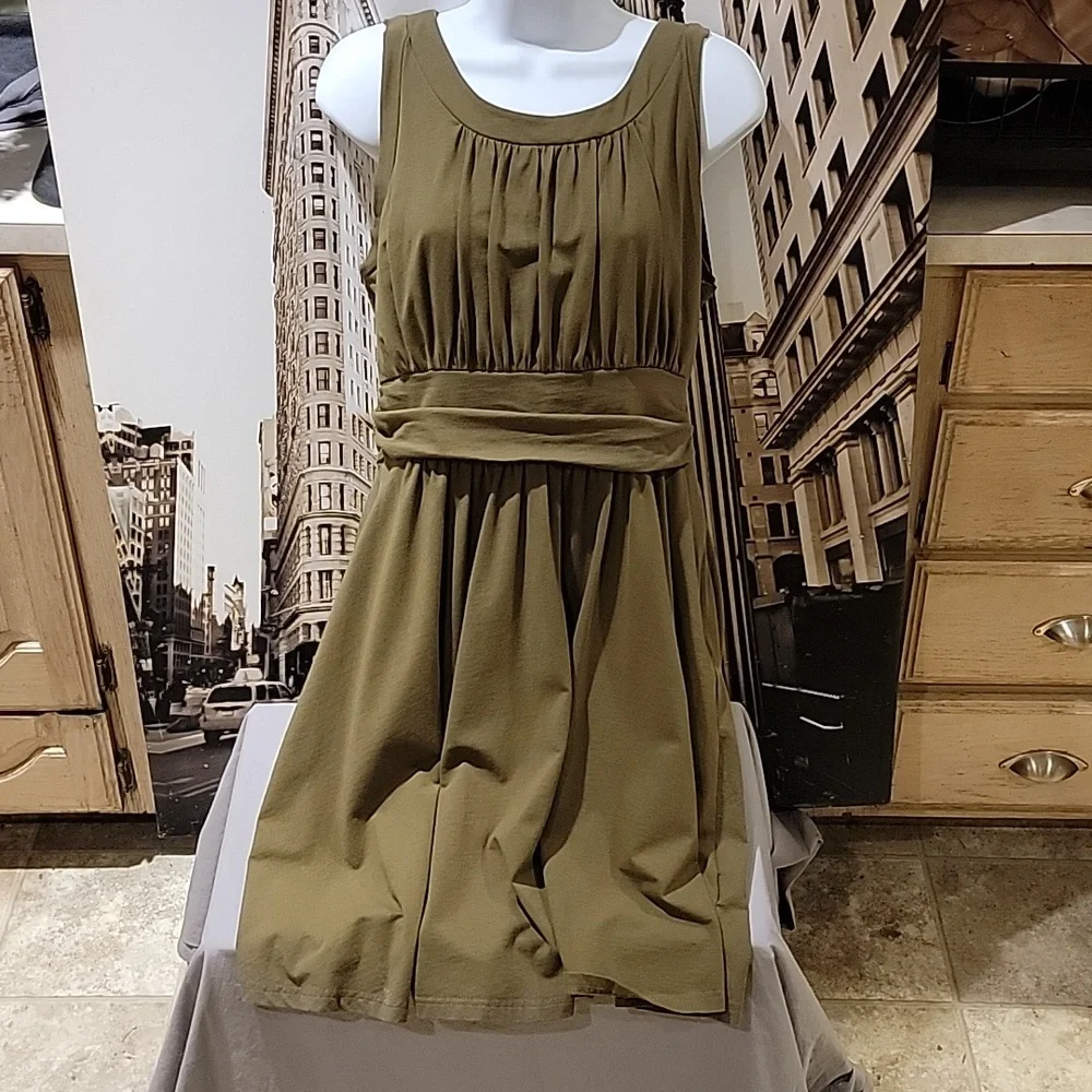 Belle Poque Women's Dress Size Large Green - Picture 2 of 6